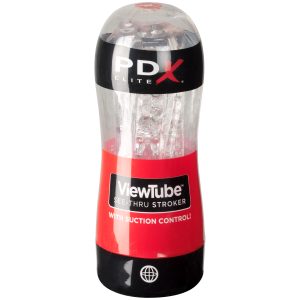PDX Elite PDX Viewtube See-Thru Stroker Onani Sleeve - Klar