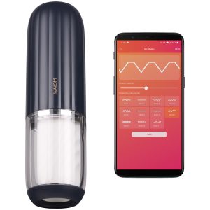 Svakom Alex Neo 2 Thrusting Masturbator - Blå