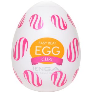 Tenga Egg Curl Masturbator - Hvid