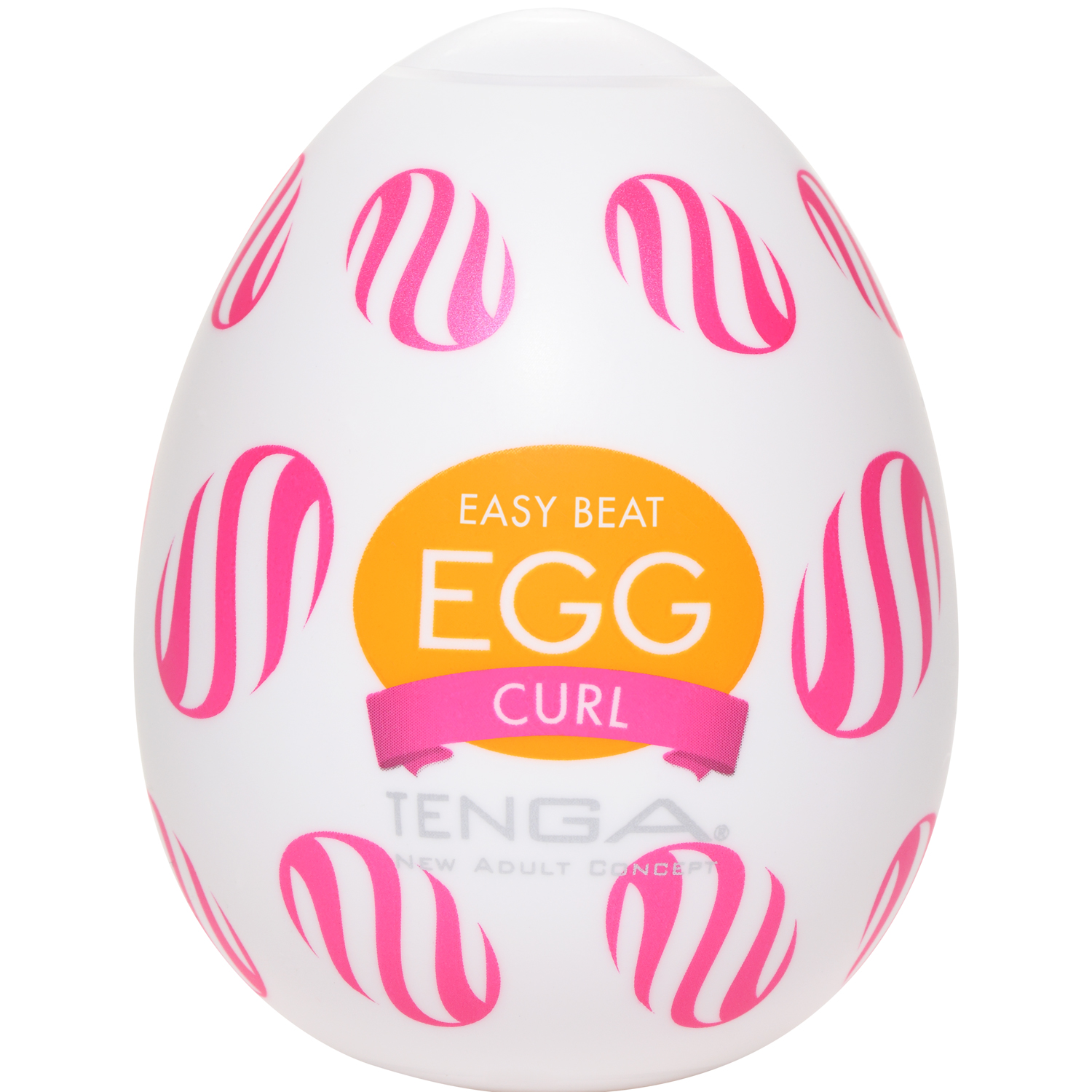 Tenga Egg Curl Masturbator - Hvid Tenga Egg Curl Masturbator - Hvid