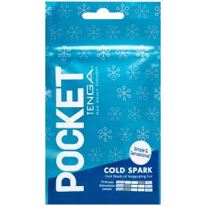 Tenga Pocket Cold Spark Masturbator - Klar