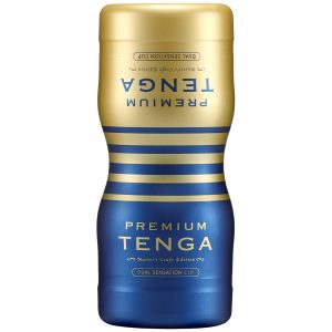 Tenga Premium Dual Sensation Cup Masturbator - Hvid