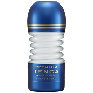 Tenga Premium Rolling Head Cup Masturbator - Hvid
