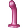 baseks Shiny Pink G-Punkts Dildo 13,9 cm - Rosa